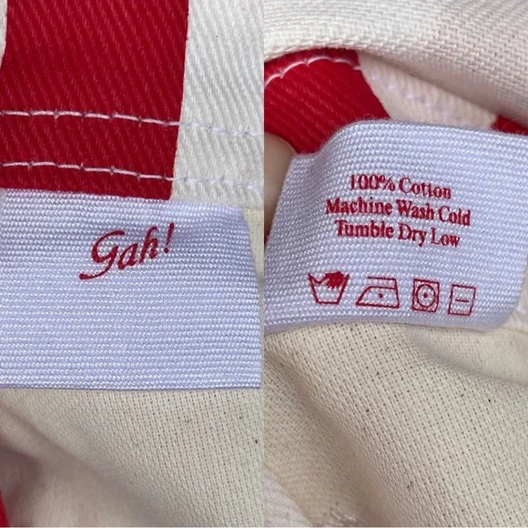 LISA SAYS GAH Lucy Overall - Pomodoro Stripe size S/XS - Picture 17 of 17